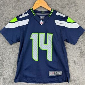 Nike NFL Seattle Seahawks Football Jersey DK Metcalf 14 Kids Small (8) 2016